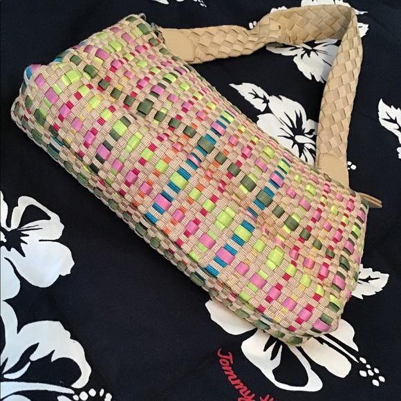 The SAK Multi Colored Woven Bag/Clutch - Picture 3 of 9